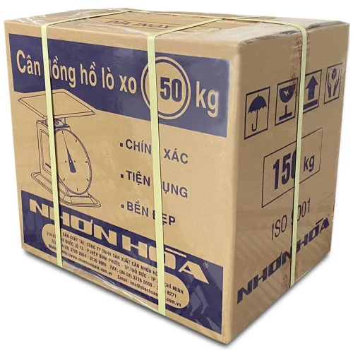 Mặt trước thùng cân Nhơn Hòa 150Kg