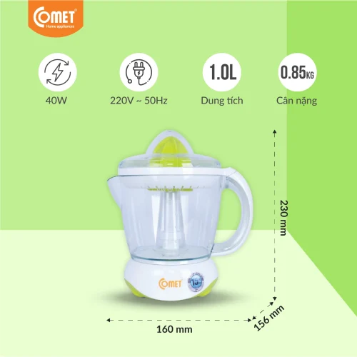 Máy vắt cam Comet CM9922