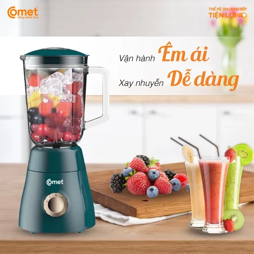 Máy xay sinh tố 3 cối Comet CM9979