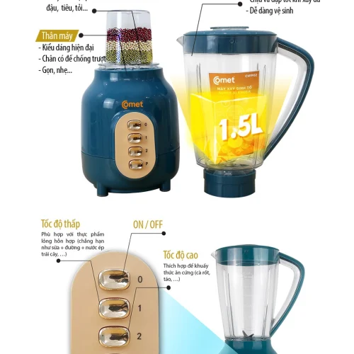 Máy xay sinh tố Comet CM9952