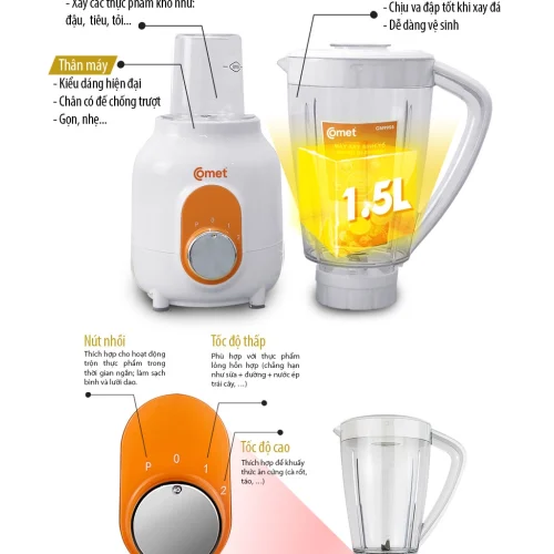 Máy xay sinh tố Comet CM9955