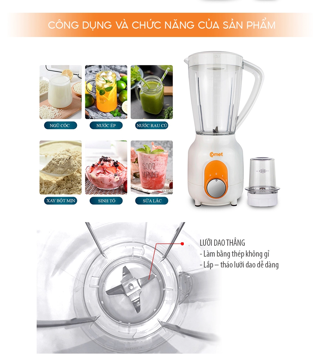 Máy xay sinh tố Comet CM9955