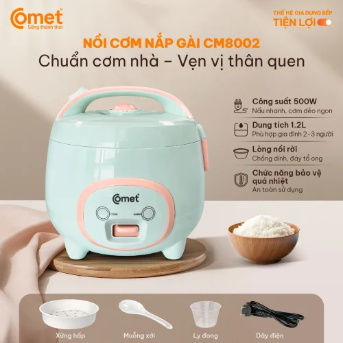 Nồi cơm điện Comet CM8002