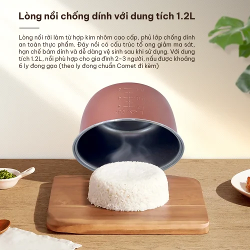 Nồi cơm điện Comet CM8002