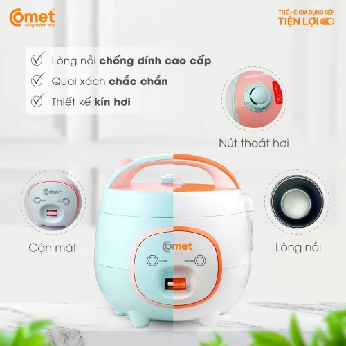 Nồi cơm điện Comet CM8006