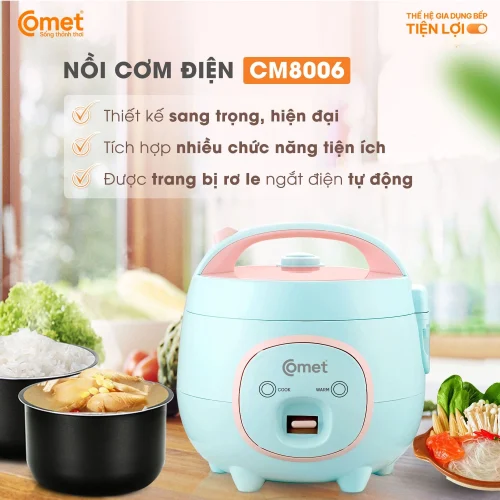 Nồi cơm điện Comet CM8006