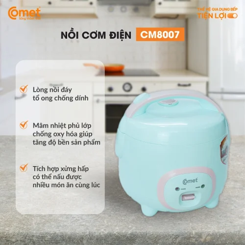 Nồi cơm điện Comet CM8007