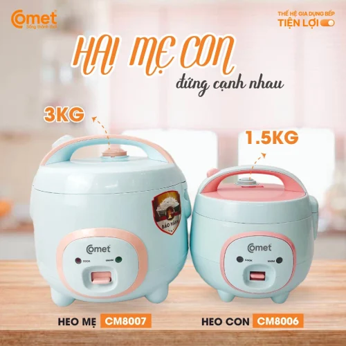 Nồi cơm điện Comet CM8007