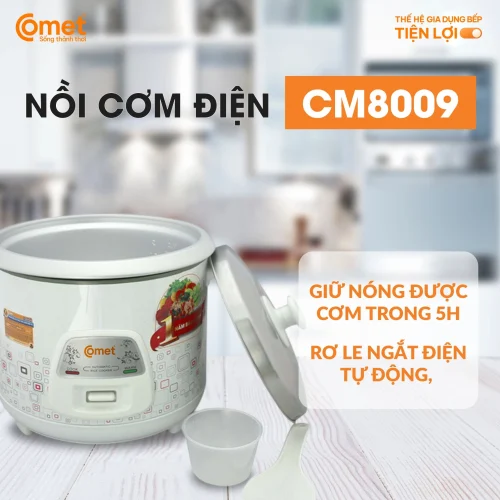 Nồi cơm điện Comet CM8009
