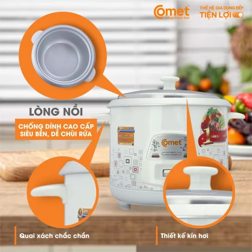 Nồi cơm điện Comet CM8009