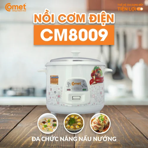 Nồi cơm điện Comet CM8009