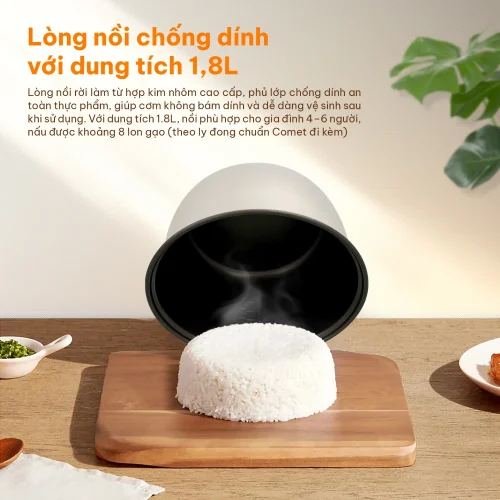Nồi cơm điện Comet CM8015