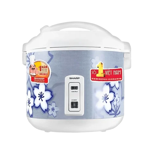 Nồi cơm điện SHARP 1.8 lít KS-N181ETVSL mặt trước