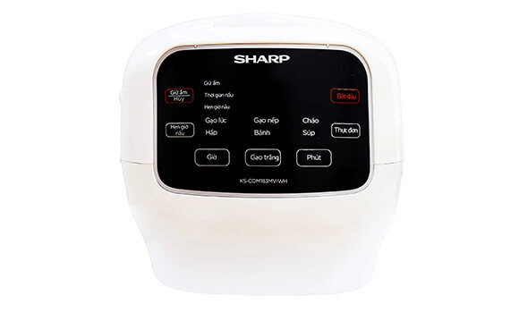Nồi cơm điện Sharp KS-COM183MV-WH