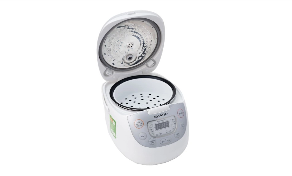 Nồi cơm điện Sharp KS-COM195HV-WH