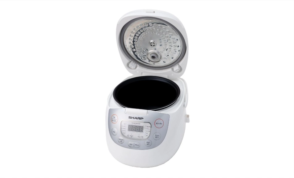 Nồi cơm điện Sharp KS-COM195HV-WH