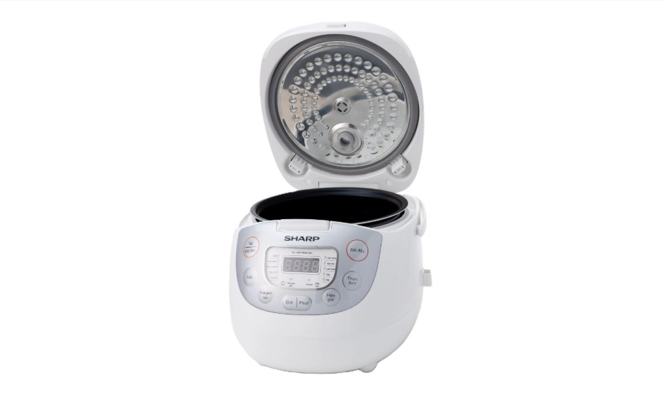 Nồi cơm điện Sharp KS-COM195HV-WH