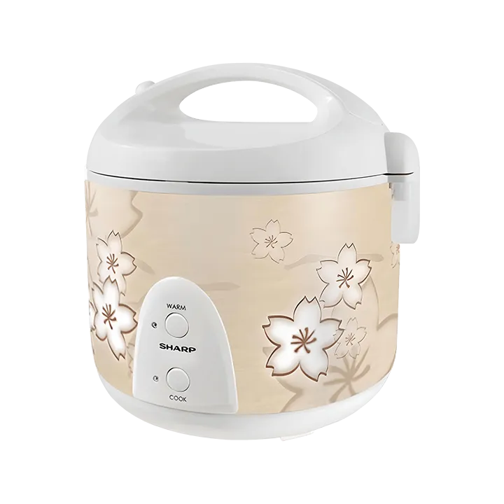 Nồi cơm điện SHARP 1.8 lít KS-N191ETVSB chính diện