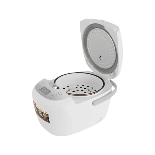 Nồi cơm điện tử SHARP 1.8 lít KS-COM185EV-SL mở nắp