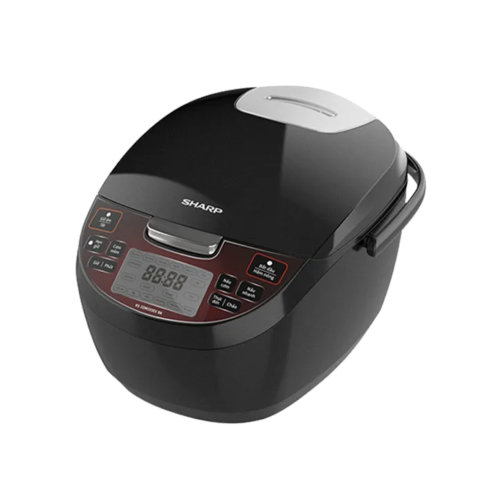 Nồi cơm điện tử SHARP 1.8 lít KS-COM193EV-BK màu đen