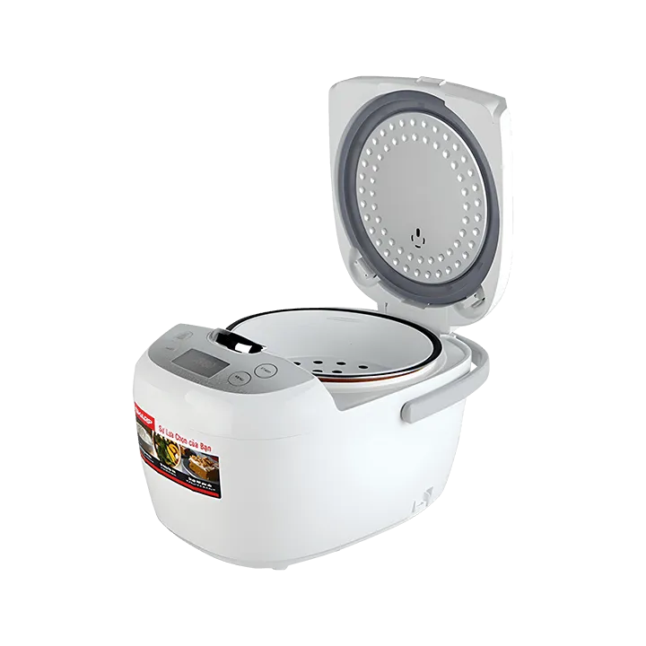 Nồi cơm điện tử SHARP 1.8 lít KSCOM186EVGL mở nắp