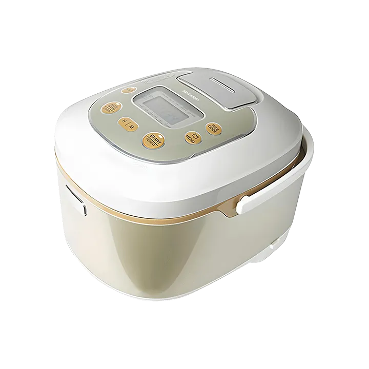 Nồi cơm điện tử SHARP 1.8 lít KS-TH18-GL góc trên bên trái