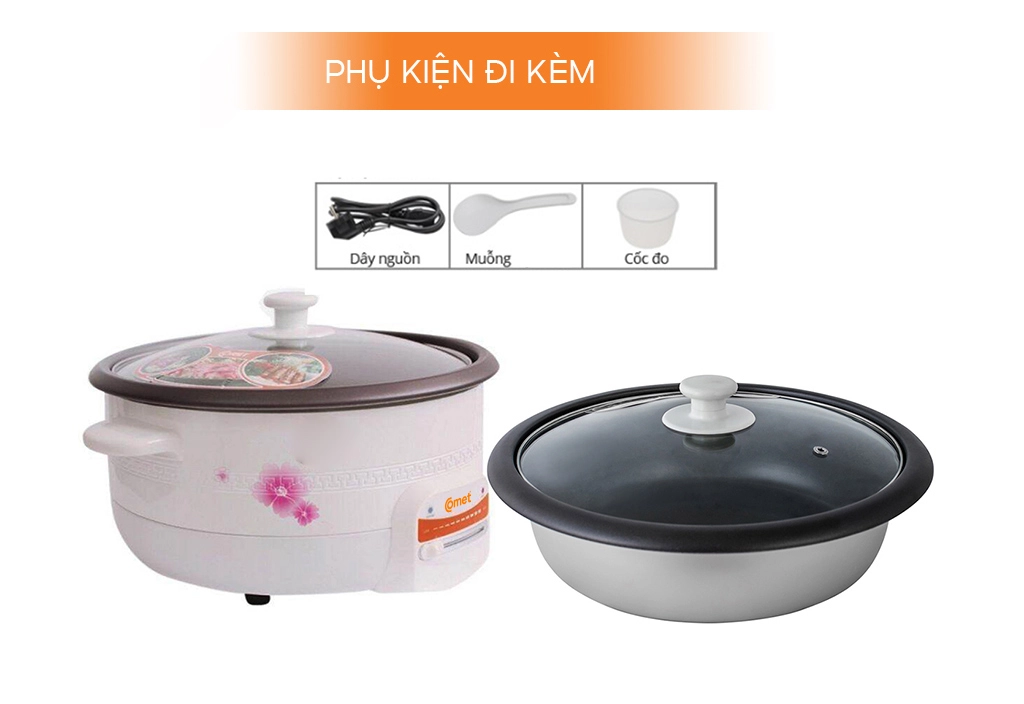 Nồi lẩu điện Comet CM7732