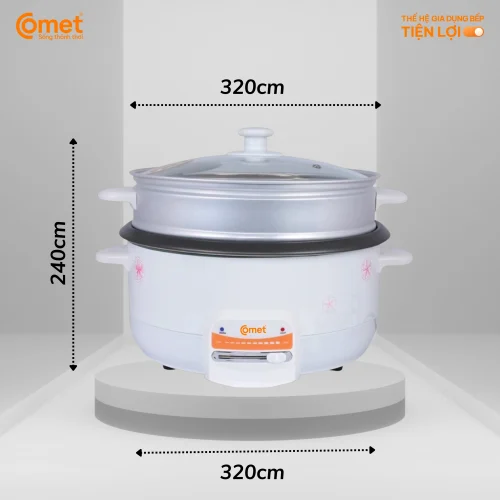 Nồi lẩu điện Comet CM7732