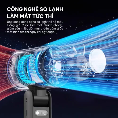 Quạt sạc Comet CRF1302
