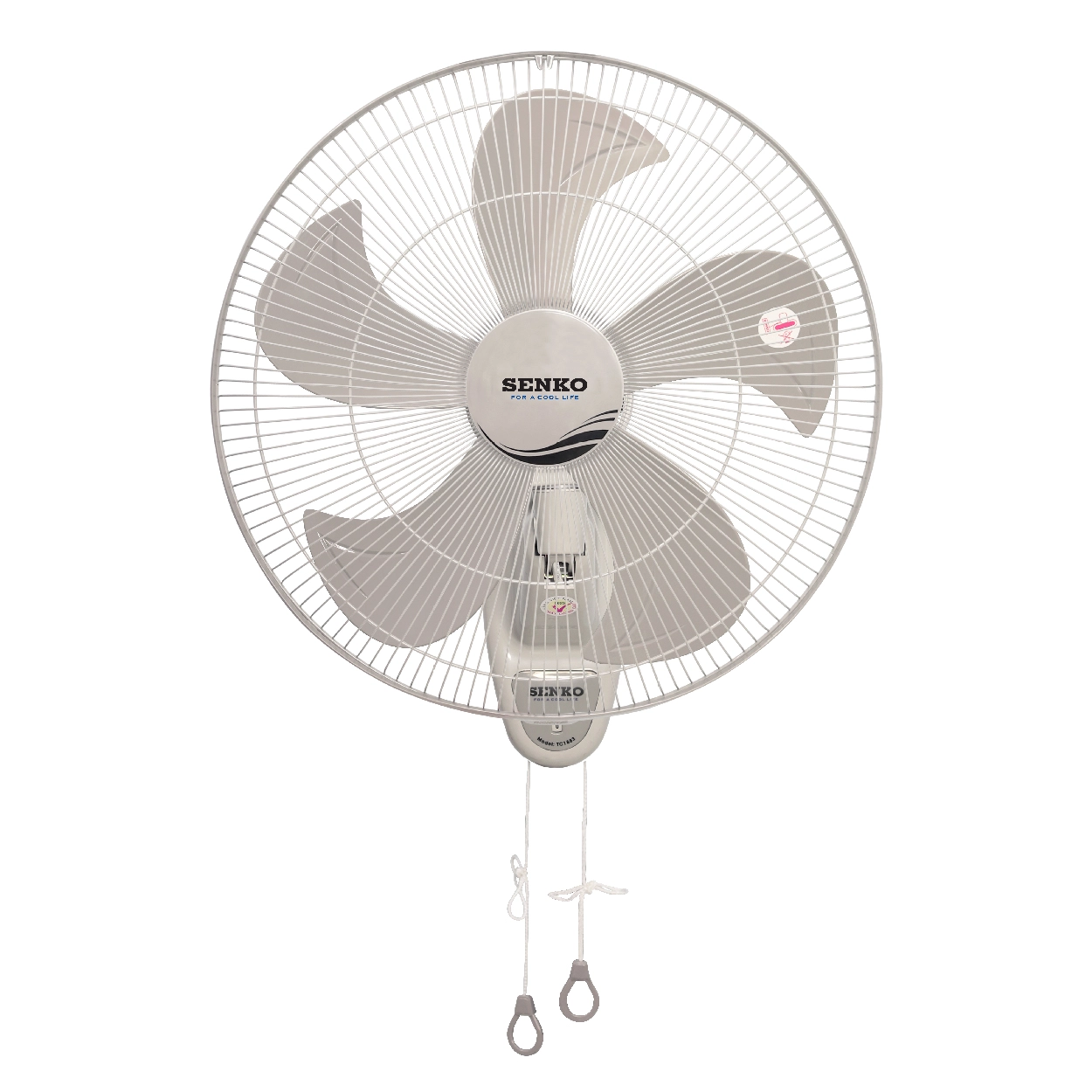 Quạt treo tường Senko TC1883 - 5 cánh, 75w, 2 dây - Ảnh 2