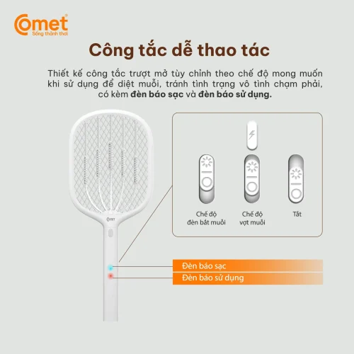 Vợt muỗi Comet CP049