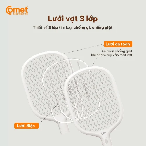 Vợt muỗi Comet CP049